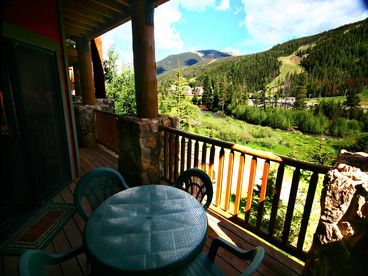 Balcony over looking the Snake River