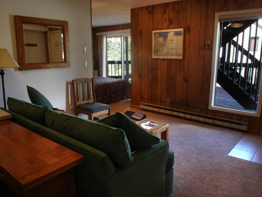 Sleeper sofa in main living area