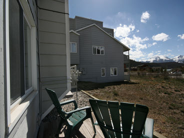 Mountain Views from Patio