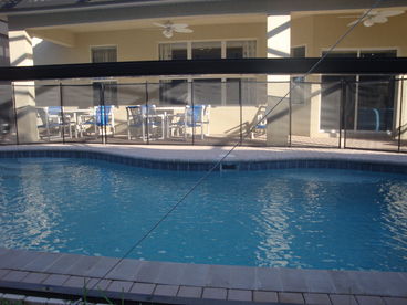 The Private South facing Pool