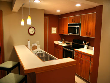 Kitchen with Bar Seating