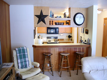 Kitchen with Bar Seating