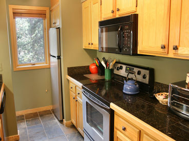 Full Kitchen with Stainless Appliances