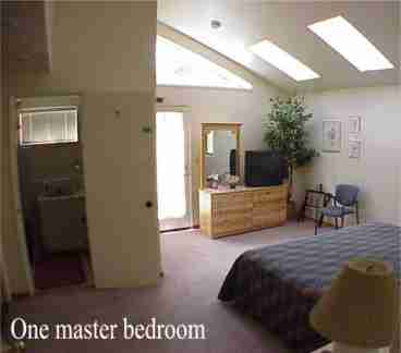 One master bedroom