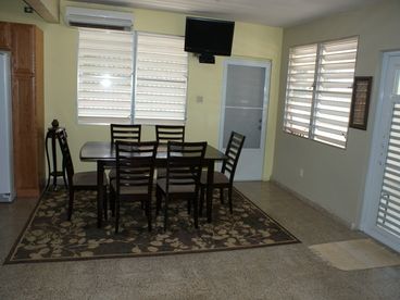 Dining area, LCD TV with Satelite