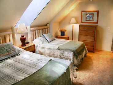 Loft Bedroom with Two Queen Size Beds