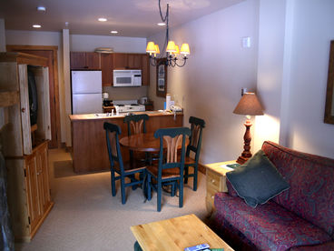 Dining Area for Four Close to Kitchen