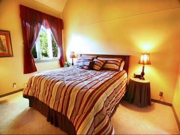 Master Bedroom with King Size Bed