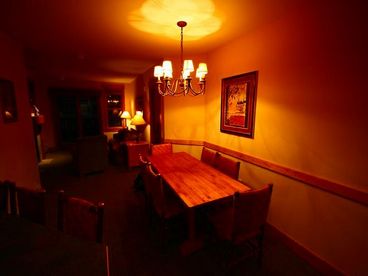 Dining area for six people