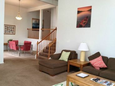 View from Living Room into Dining Area