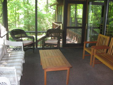 Screened porch