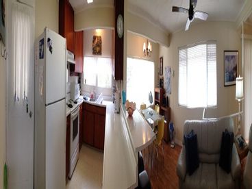 kitchen Dinning Living pano