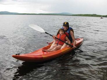 Large Lakefront Cottage and Log Cabin