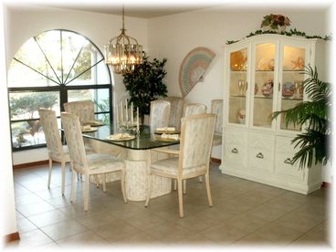 Elegant Formal dining room area.