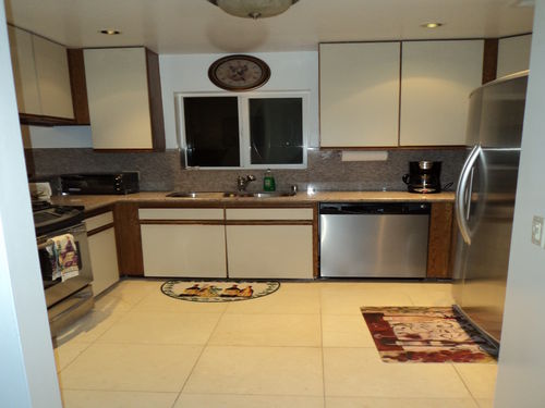 kitchen with stainless appliances