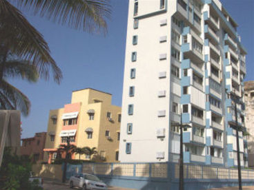Condominium View / Blue Building