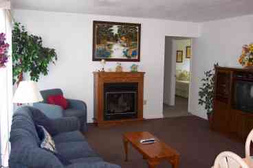 Open plan living room