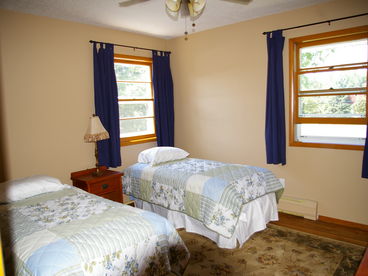 Bedroom with two twin beds