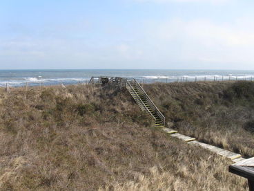 Shared Direct Beach Access (View from Oceanfront Deck)