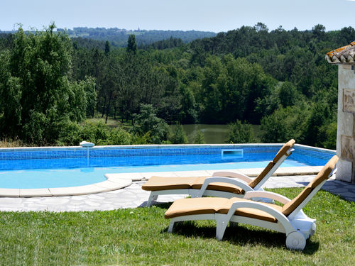 Private pool overlooking our 98 acre estate