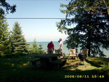 Picnic Area Overlooking Lake Huron




