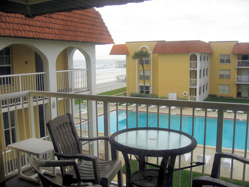 Ocean view from balcony and both bedrooms