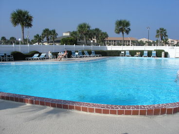 Two pools are on site. One is heated during winter months.