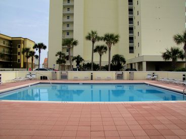 2nd pool behind building