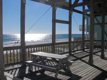 Private beach cabana for Emerald Shores