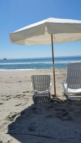 Plenty of Level Parking. Beach chairs and Beach umbrellas Umbrellas provided. 
