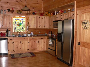 Fully equipped kitchen...all comforts of home