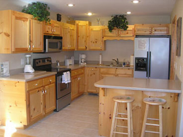 Fuklly Equipped Kitchen for Cooking and Serving