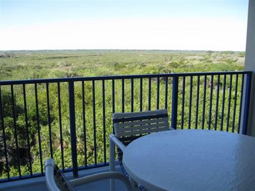 Spectacular view of estuary from the spacious balcony.