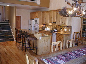 Spacious Kitchen with Snack Bar and Seating for 3