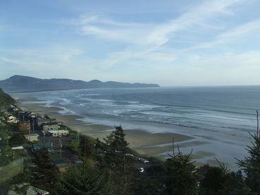 The amazing view from this house, lets you look down on the village of Oceanside, You can see the firework show from the glass rail deck!