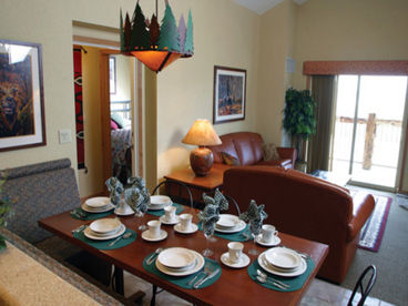 Dining Area and Comfortable Seating for 6