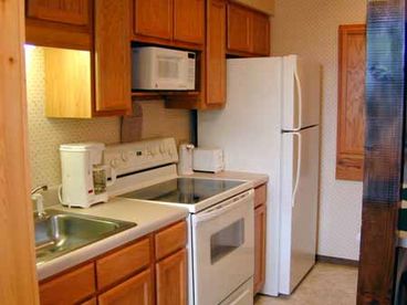 Kitchen is fully equipped with all the necessities and then some! 