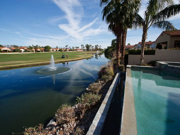 Backyard View of Golf Course & Water Feature