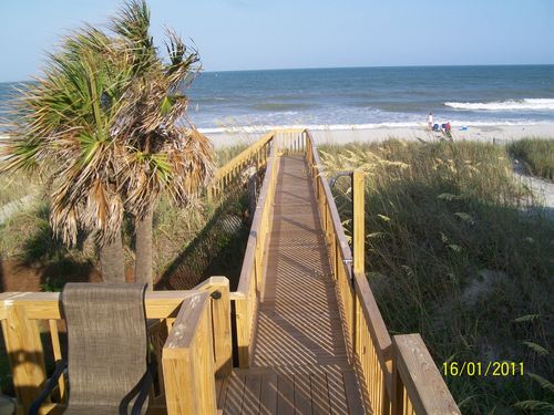 Walkway to beach