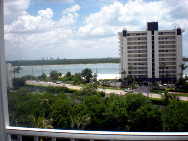 Gulf and Beach Views from the lanai