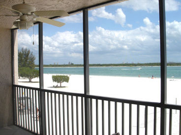 Amazing Beach Views from the Screened Lanai