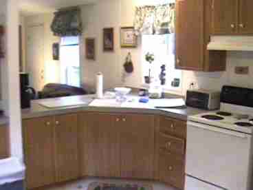 A full kitchen