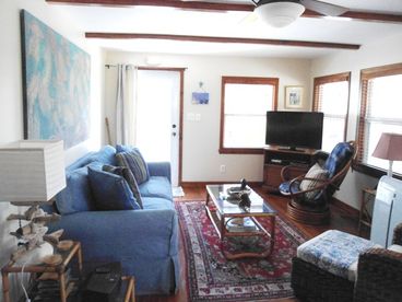 Living Room with Flat Screen TV