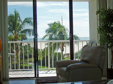 Enjoy this view from the master bedroom, living room, dining room and kitchen.  This picture was taken while sitting in the dining area.