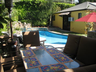 Spanish Guest Cottage Oasis w Pool/Spa/BBQ/Firepit Furnished
