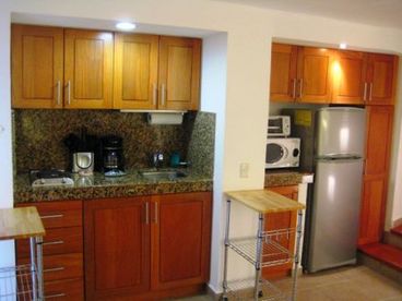 Everything you need for a relaxing stay is included in the fully equipped kitchenette