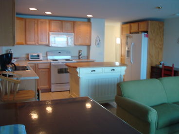 Large fully equipped kitchen.  
