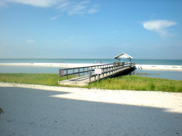 Private Fishing Pier on the Beach for Leonardo Arms