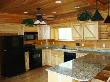 Full Kitchen, Living and Dining Area