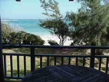 Ocean Front View from Deck